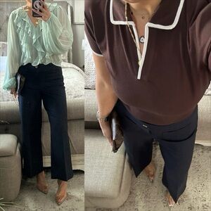 New💕 Effortless Navy Pull-On Pants